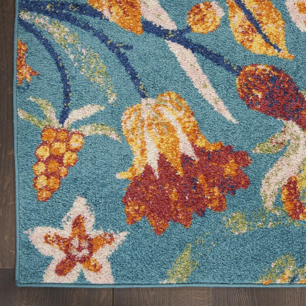 Bohemian Rectangle Area Rug, 5' x 7'. Picture 4