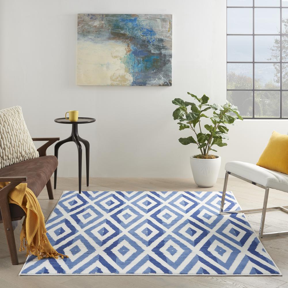 Modern Rectangle Area Rug, 4' x 6'. Picture 10