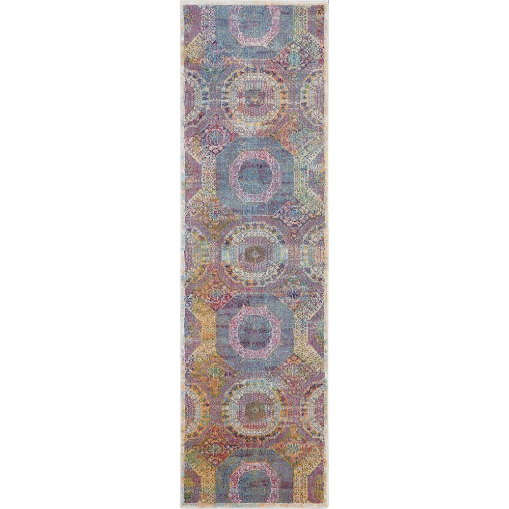 Bohemian Runner Area Rug, 8' Runner. Picture 1