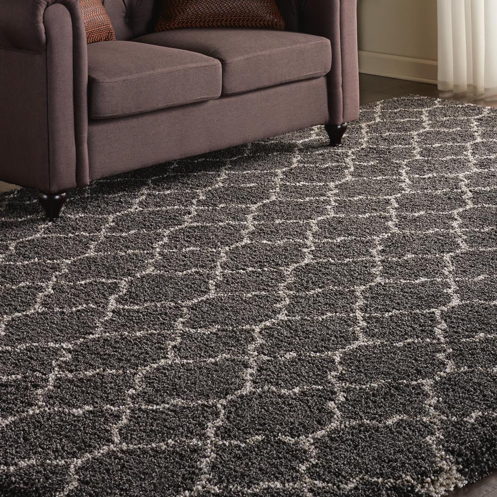 Amore Area Rug, Charcoal, 7'10" x 10'10". Picture 8