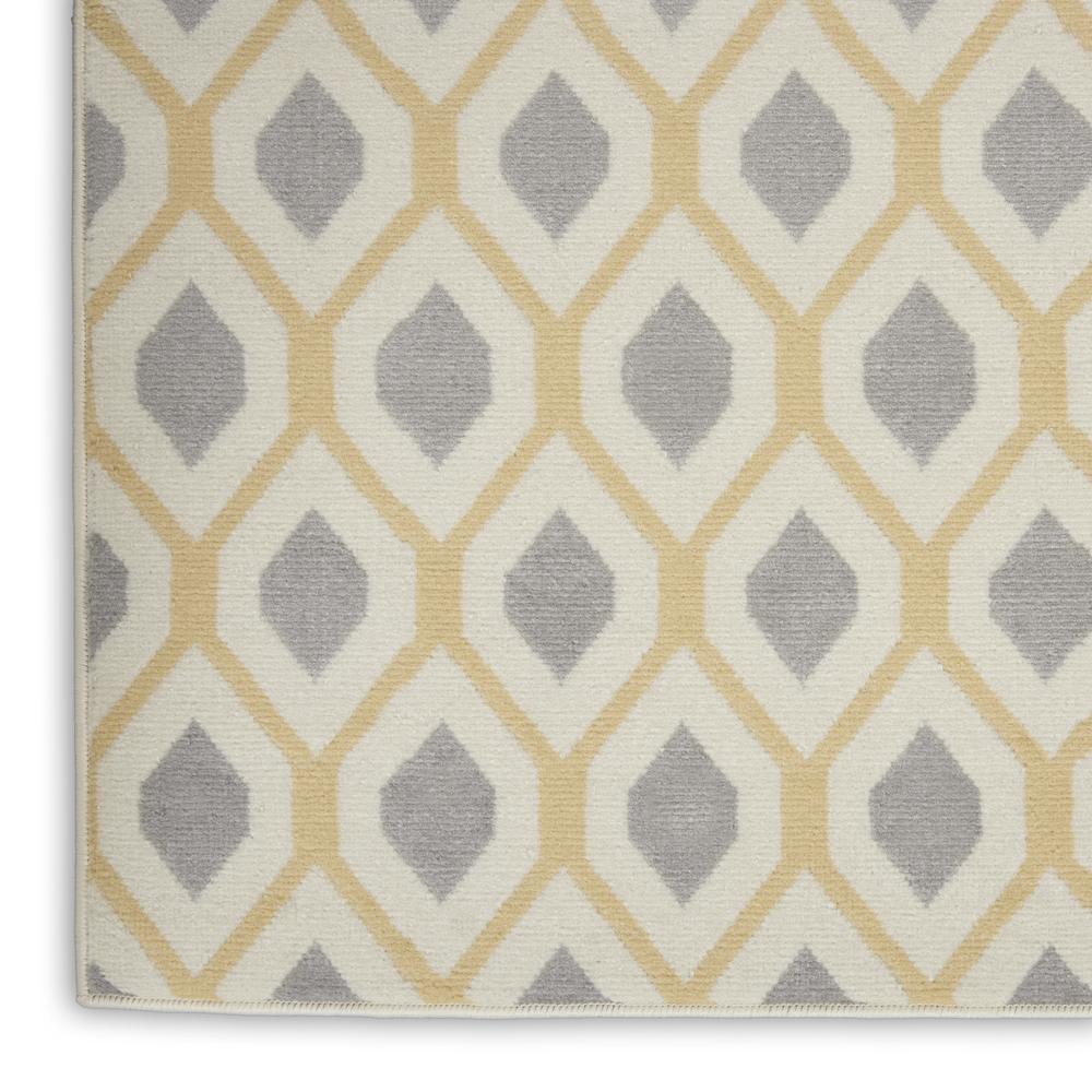 Grafix Area Rug, White, 5'3" x 7'3". Picture 5