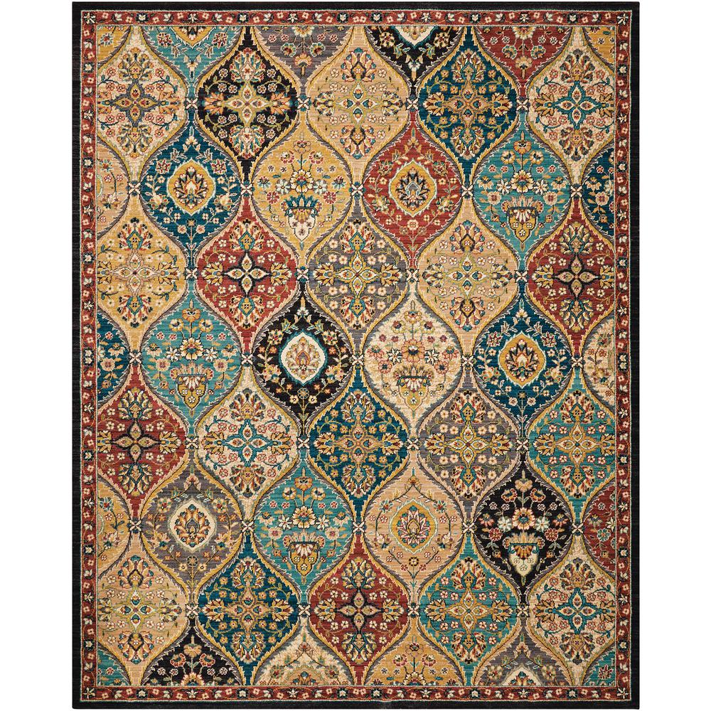 Nourison 2020 Area Rug, Multicolor, 8' x 10'6". Picture 1