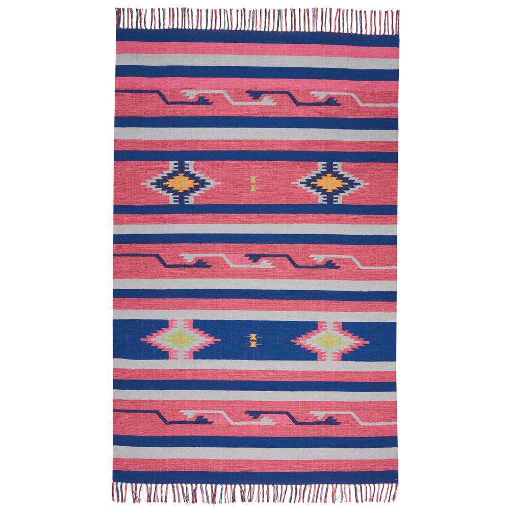 Southwestern Rectangle Area Rug, 5' x 7'. Picture 1