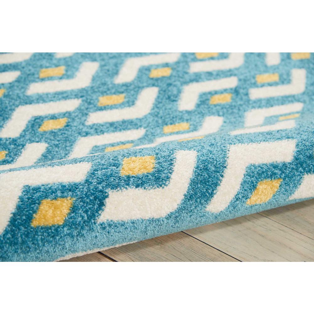 Nourison Harper Blue Kids Area Rug. Picture 4