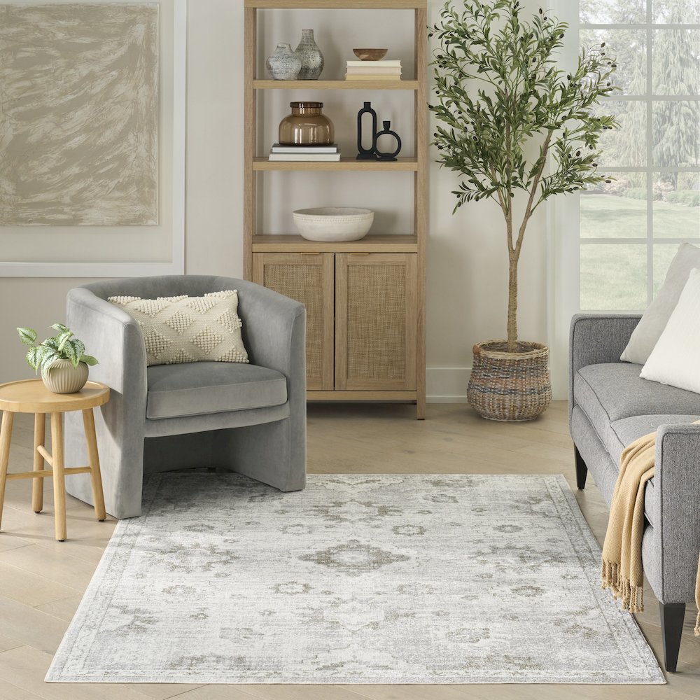 Nourison Home Astra Machine Washable Area Rug. Picture 9