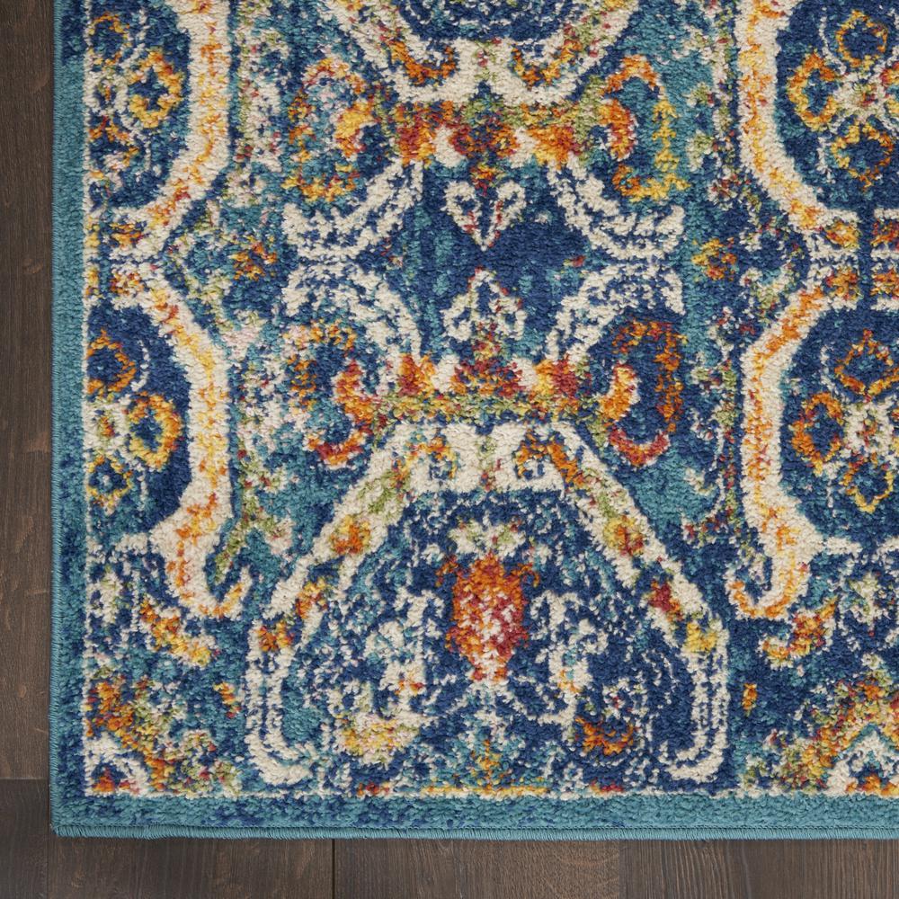 ALR05 Allur Blue Multicolor Area Rug- 5'3" x 7'3". Picture 3
