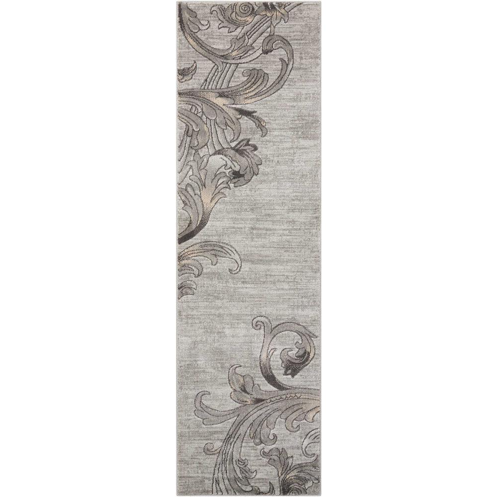 Contemporary Runner Area Rug, 8' Runner. Picture 1