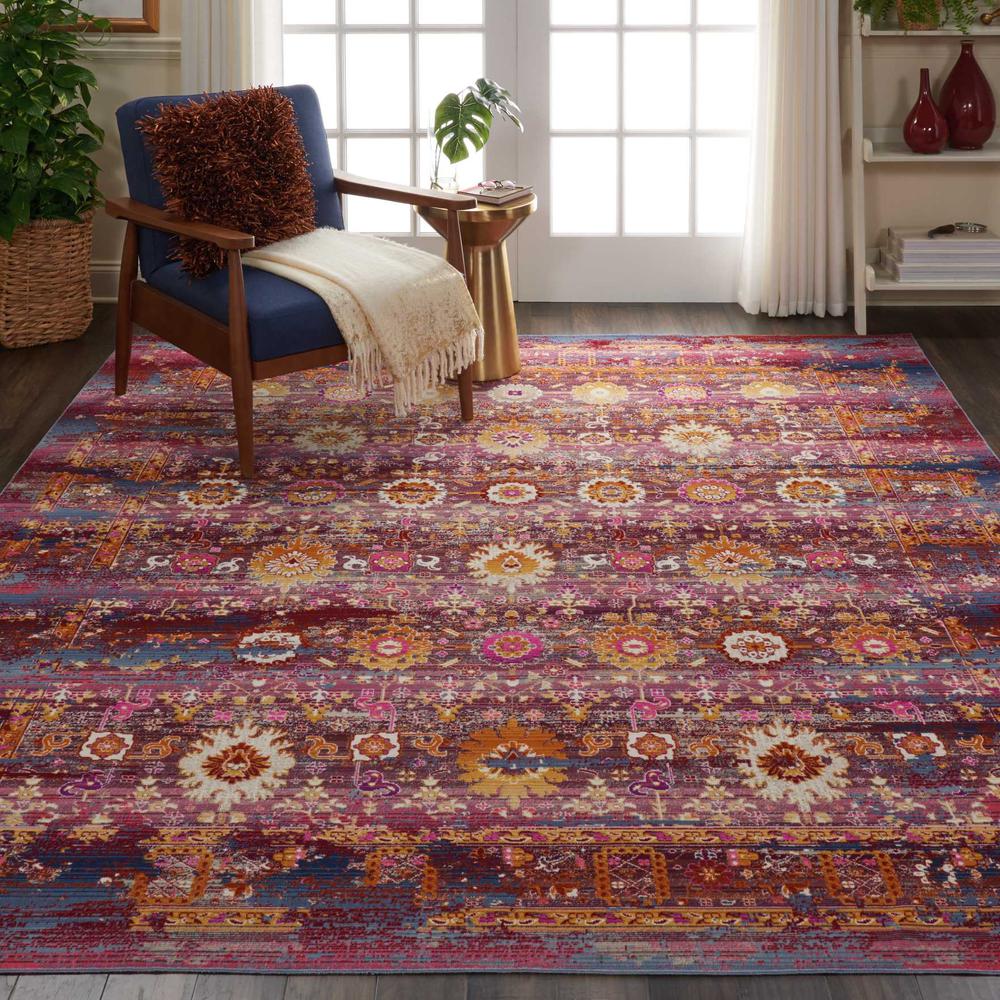 Vintage Rectangle Area Rug, 8' x 10'. Picture 8