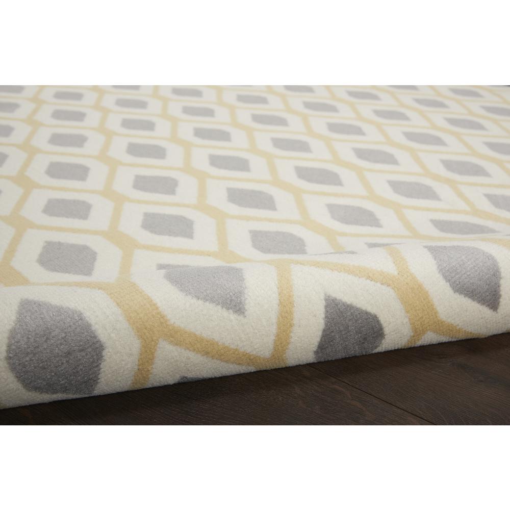 Grafix Area Rug, White, 2'3" x 7'6". Picture 7