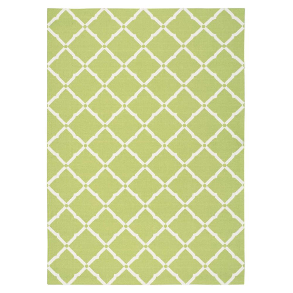 Home & Garden Area Rug, Light Green, 10' x 13'. Picture 1