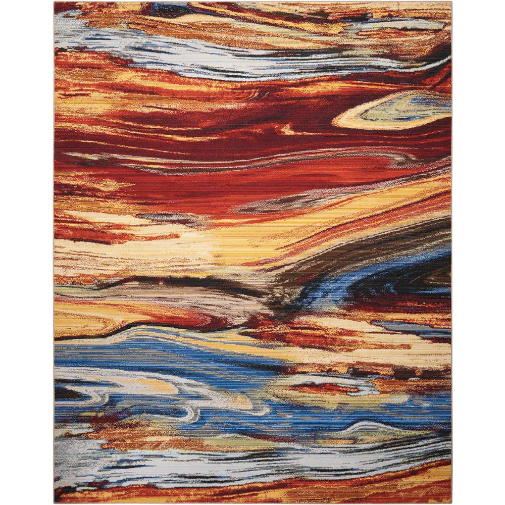 Modern Rectangle Area Rug, 10' x 13'. Picture 1