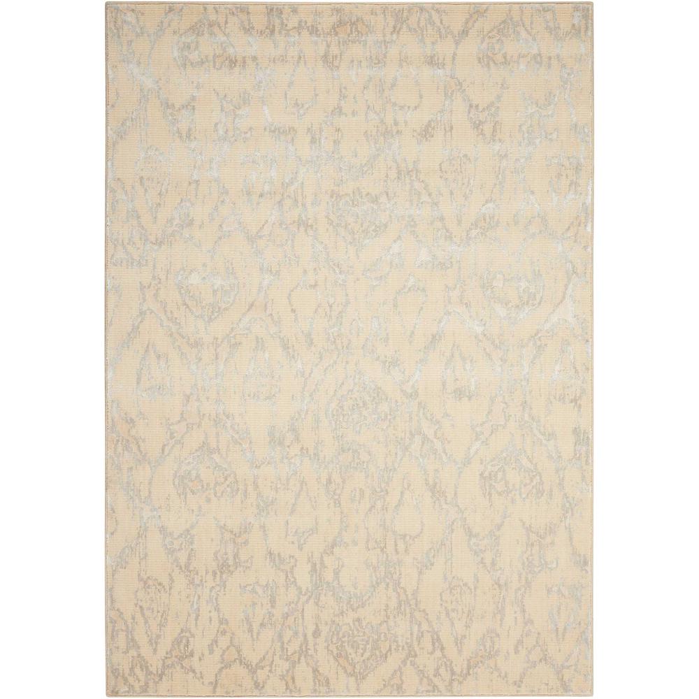 Nourison Nepal Bone Area Rug. Picture 1
