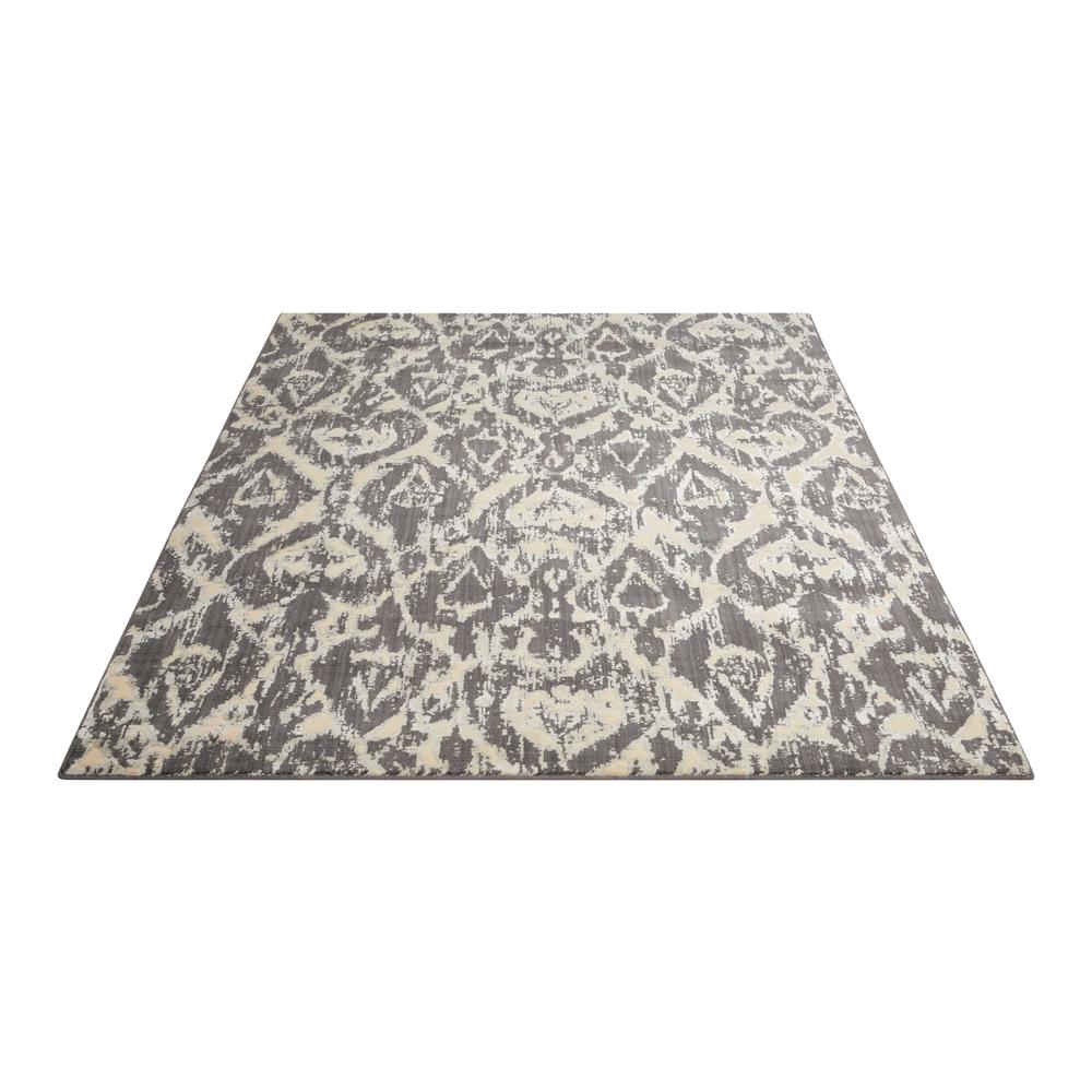 Nourison Nepal Graphite Area Rug. Picture 3