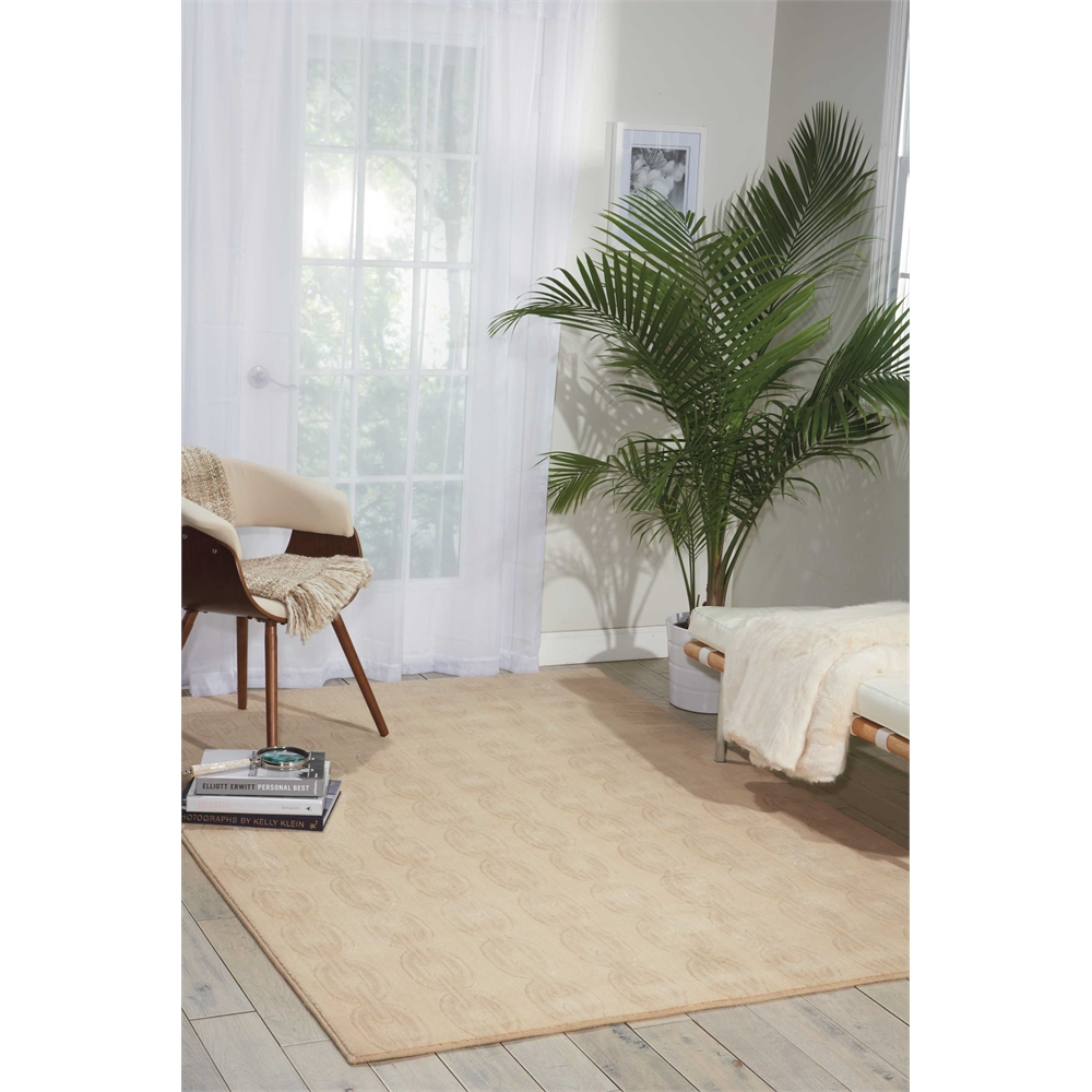 Nourison Nepal Bone Area Rug. Picture 7