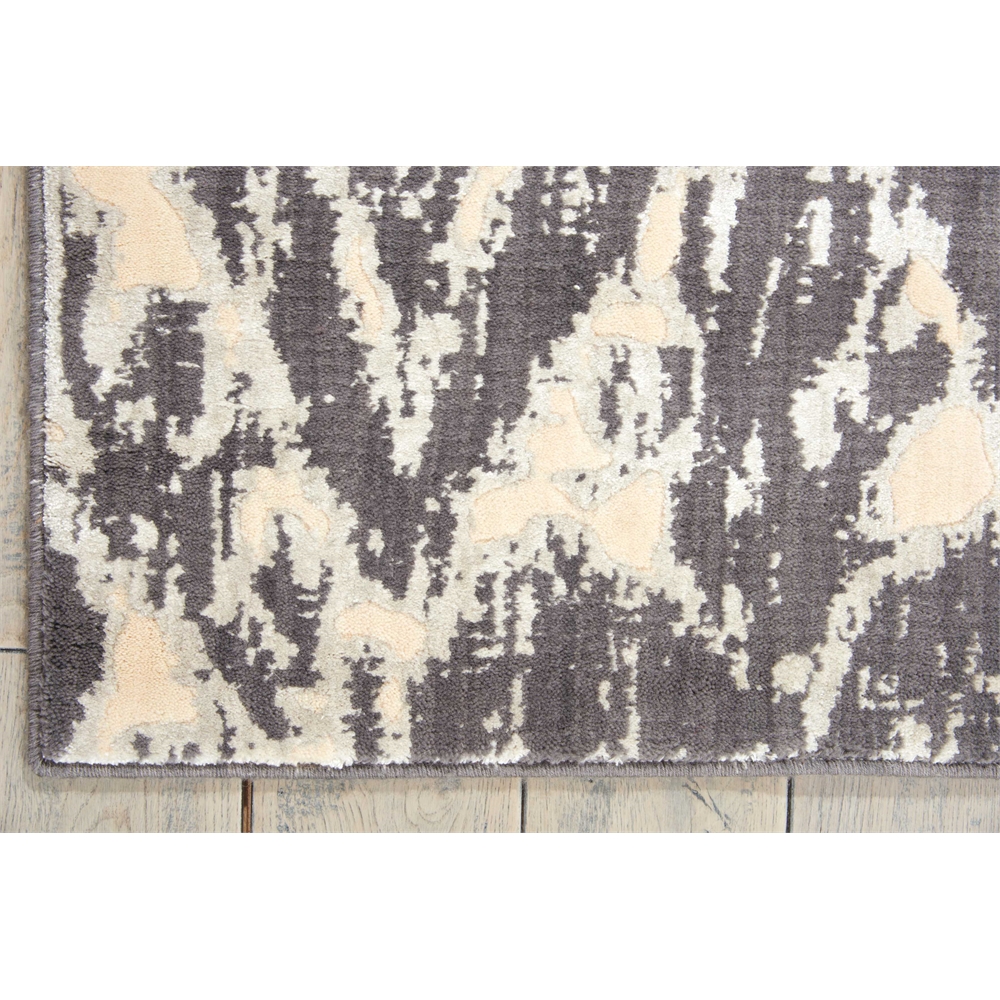 Nourison Nepal Graphite Area Rug. Picture 1
