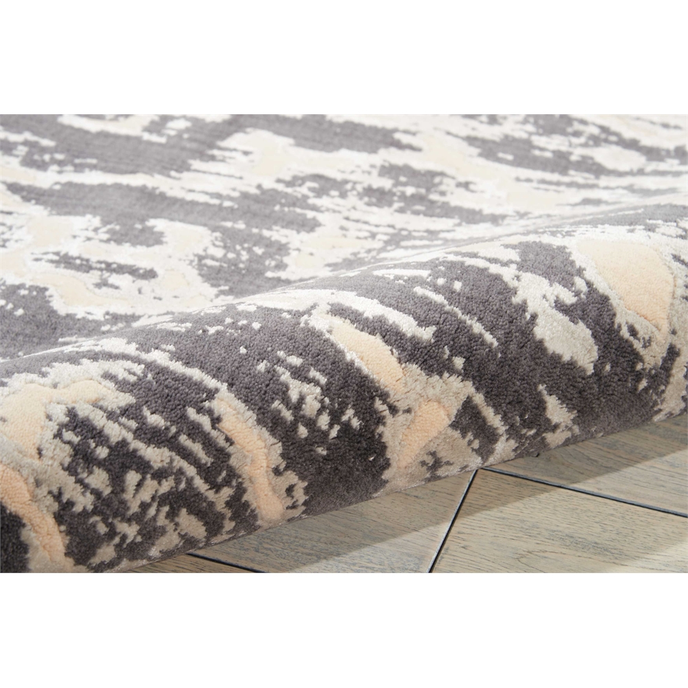 Nourison Nepal Graphite Area Rug. Picture 7