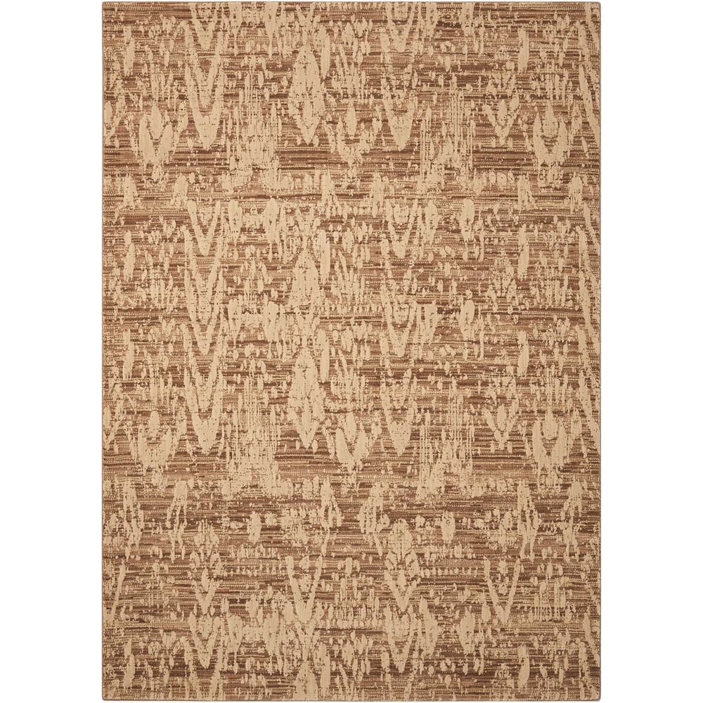 Nourison Nepal Mocha Area Rug. Picture 1