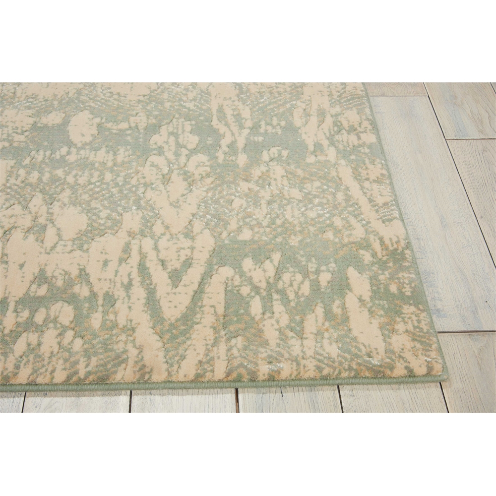 Nourison Nepal Seafoam Area Rug. Picture 3