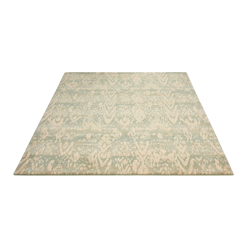 Nourison Nepal Seafoam Area Rug. Picture 6