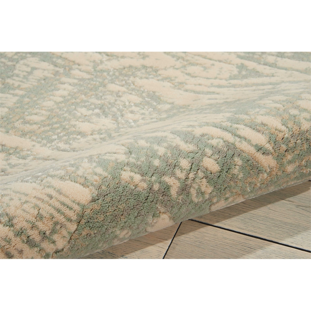 Nourison Nepal Seafoam Area Rug. Picture 8
