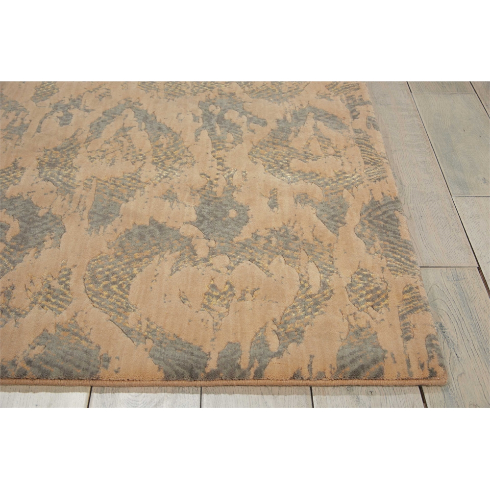 Nourison Nepal Beige/Slate Area Rug. Picture 2