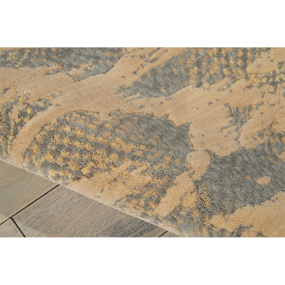 Nourison Nepal Beige/Slate Area Rug. Picture 3