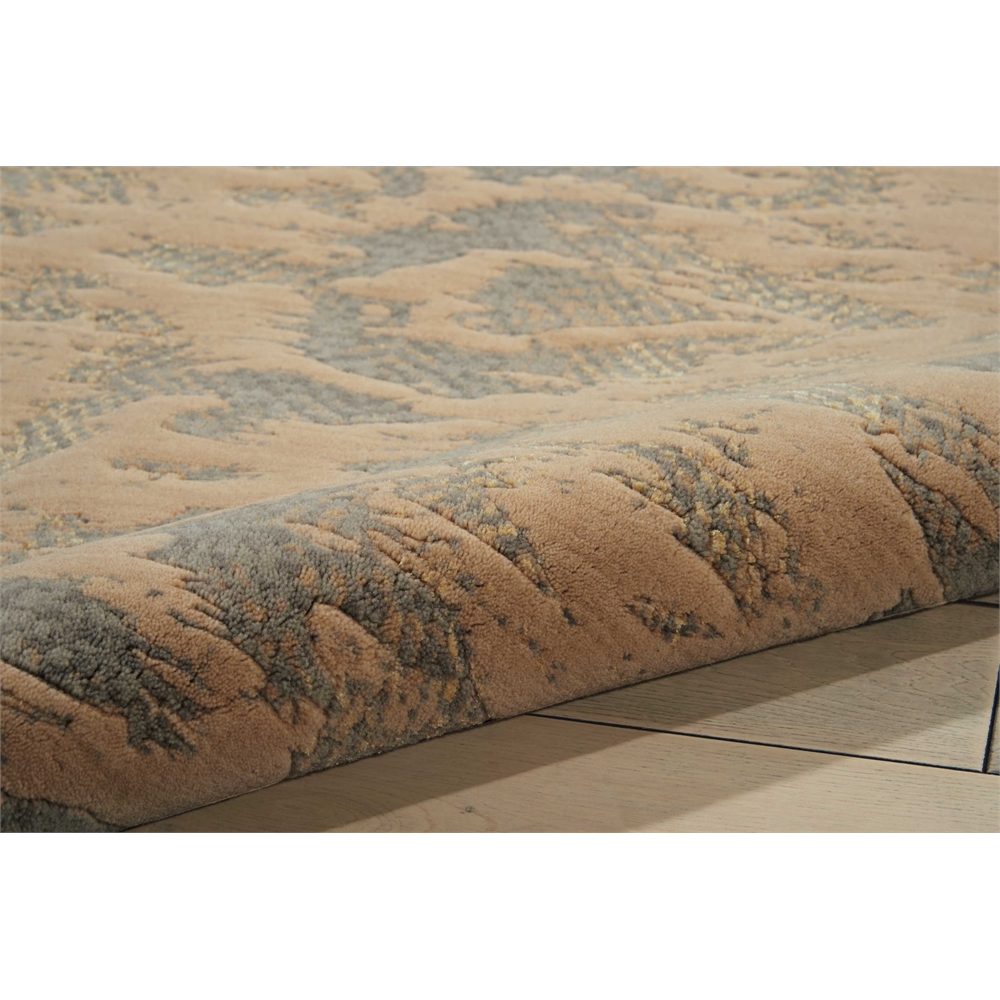 Nourison Nepal Beige/Slate Area Rug. Picture 7
