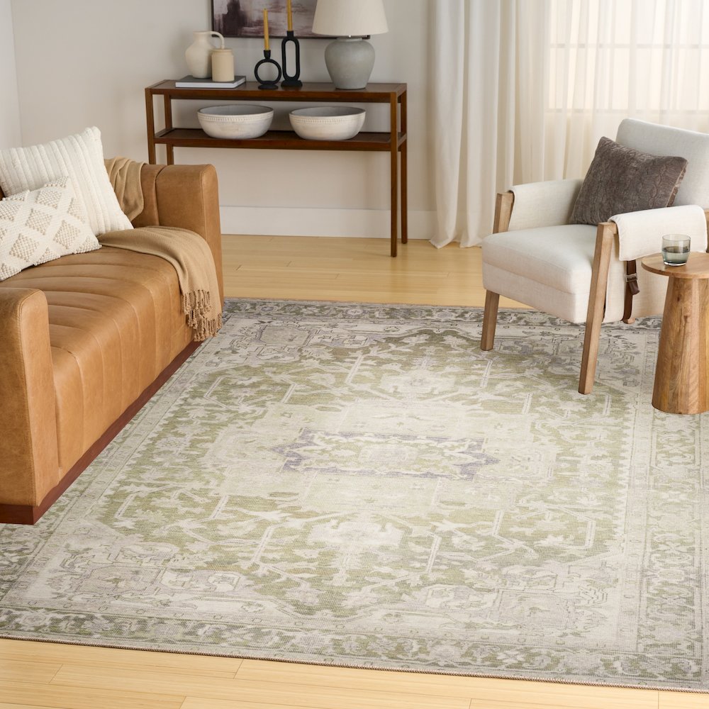 Nourison Home Vintage Washables Area Rug. Picture 5