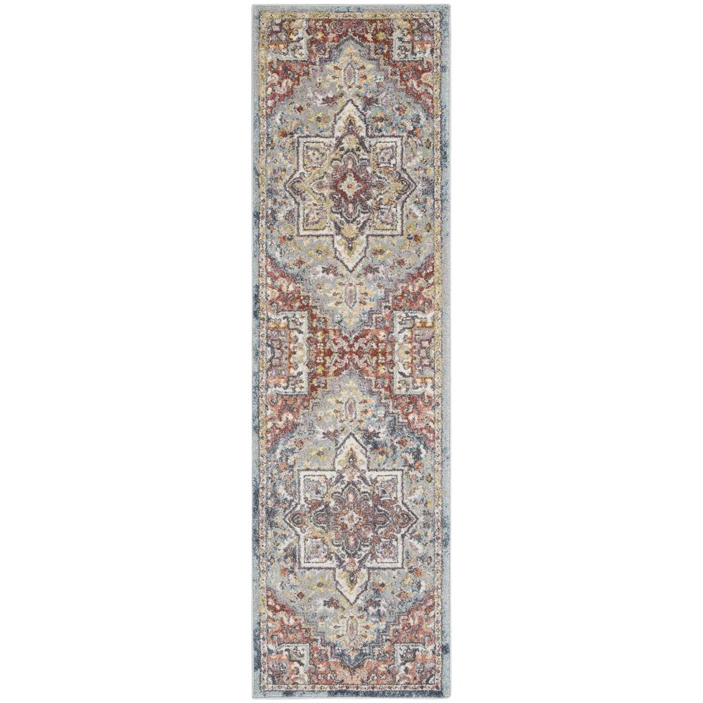 Vintage Runner Area Rug, 8' Runner. Picture 1