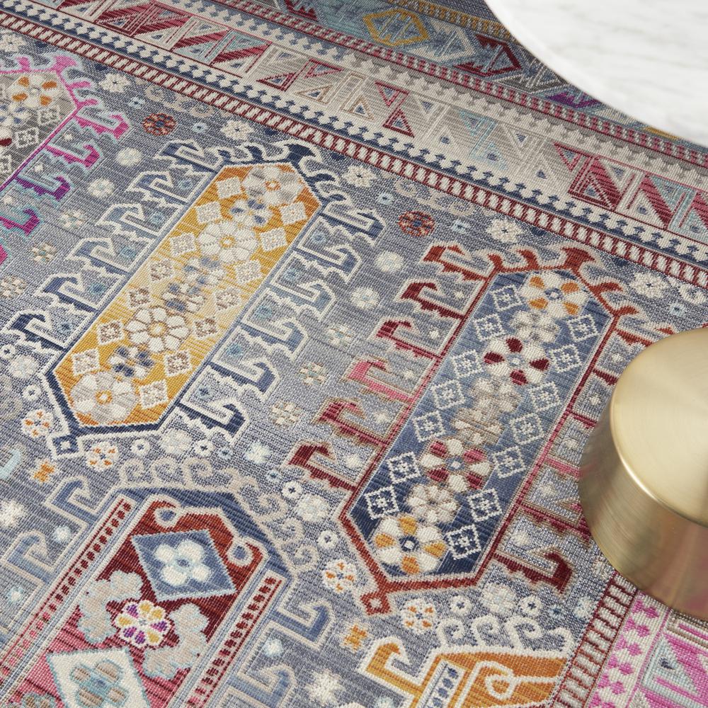 Bohemian Rectangle Area Rug, 4' x 6'. Picture 8