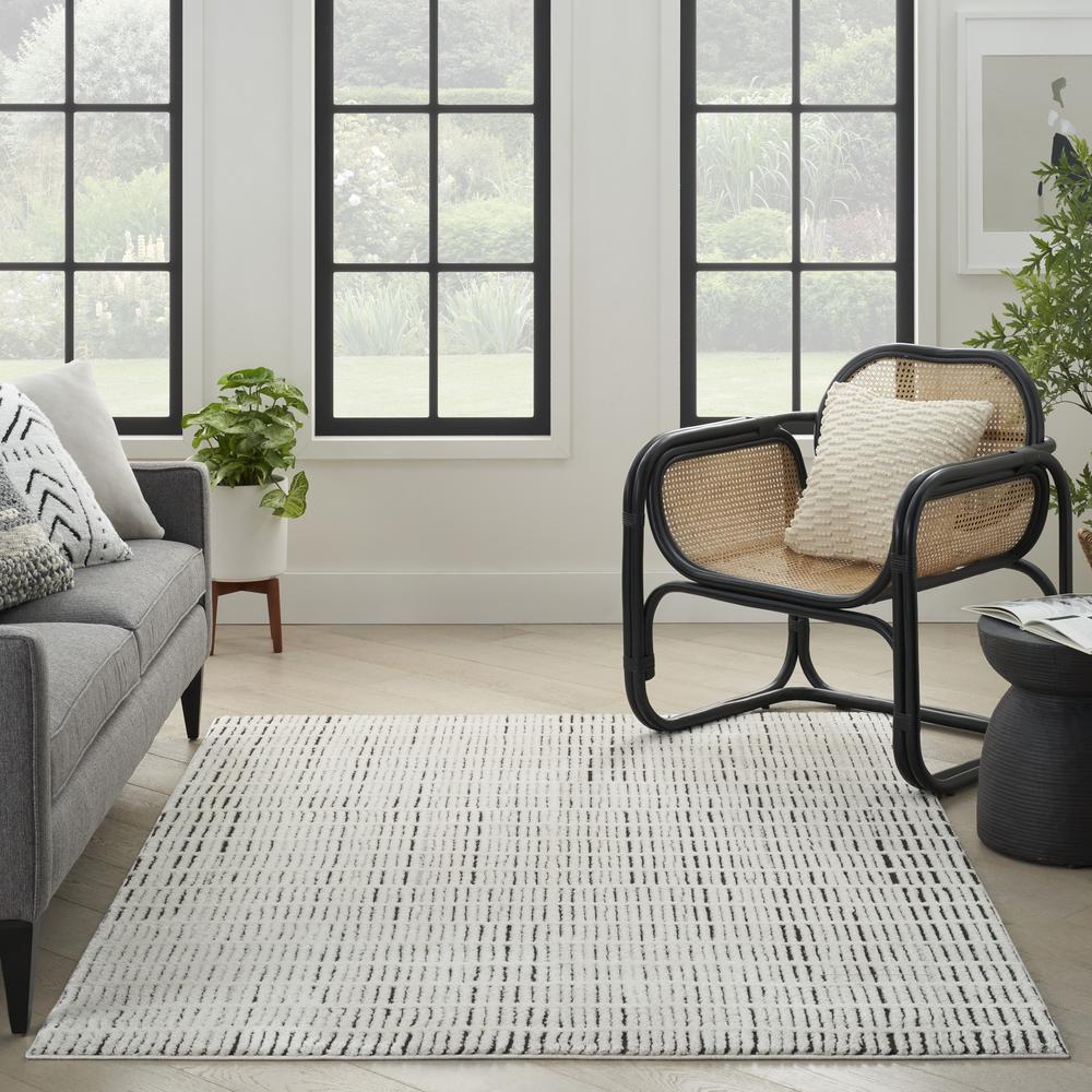 Scandinavian Rectangle Area Rug, 8' x 10'. Picture 9