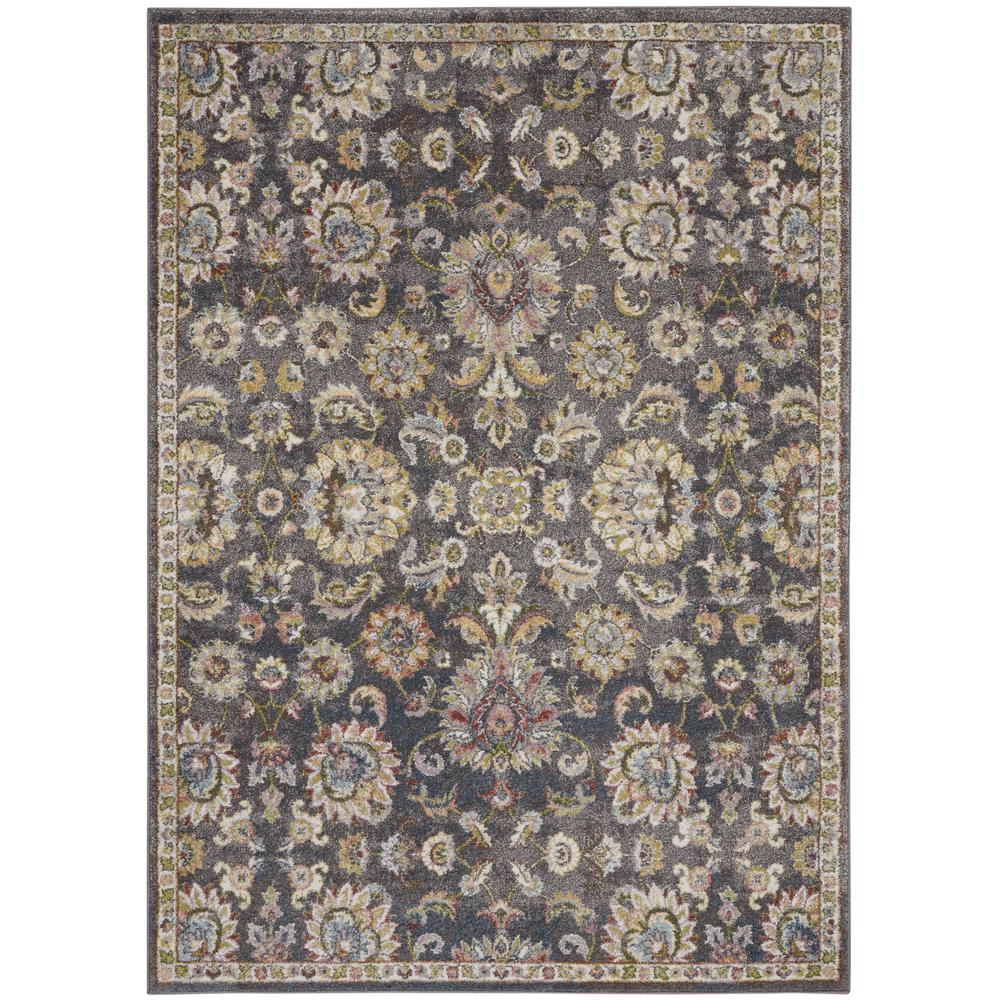 Vintage Rectangle Area Rug, 5' x 7'. Picture 1