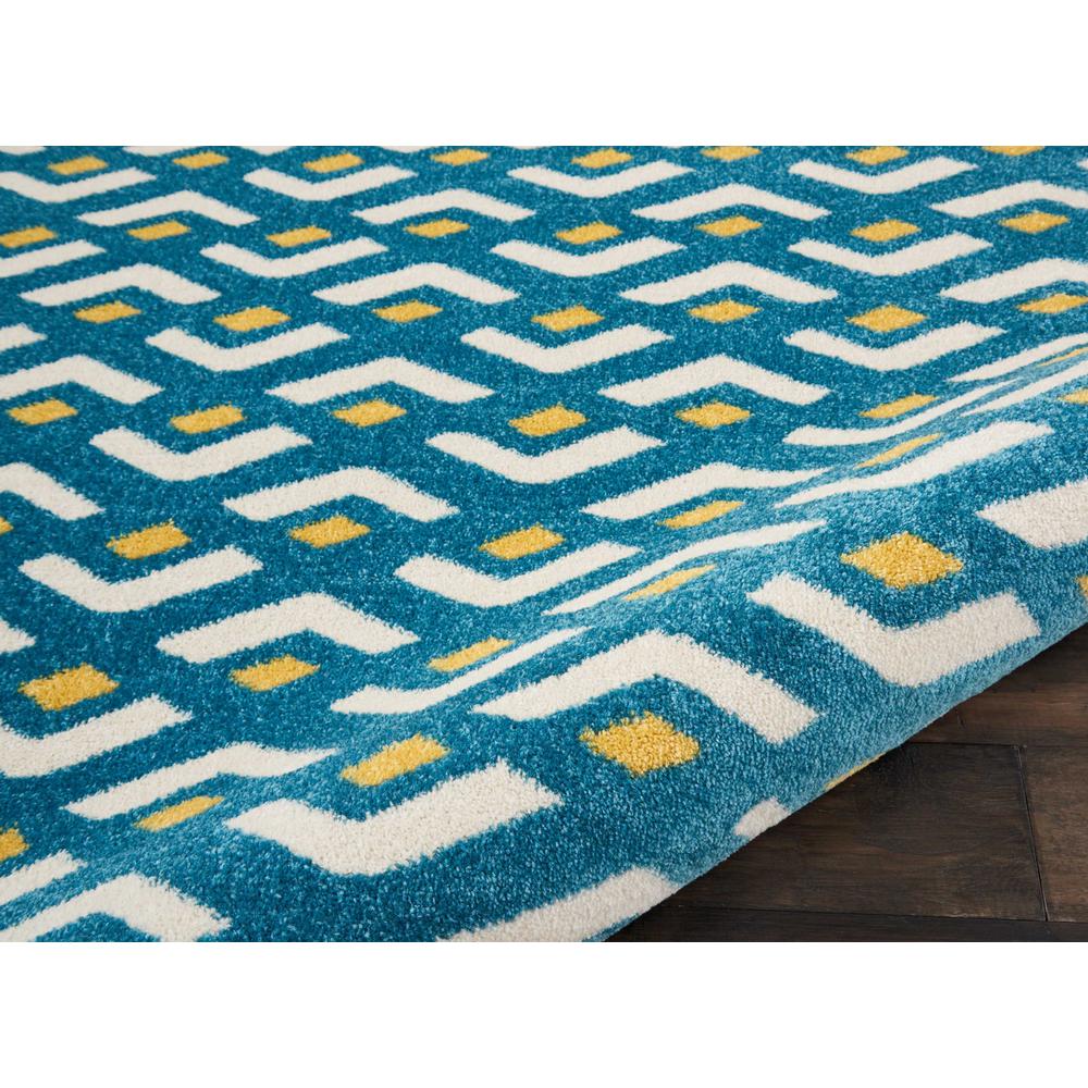 Nourison Harper Blue Kids Area Rug. Picture 4