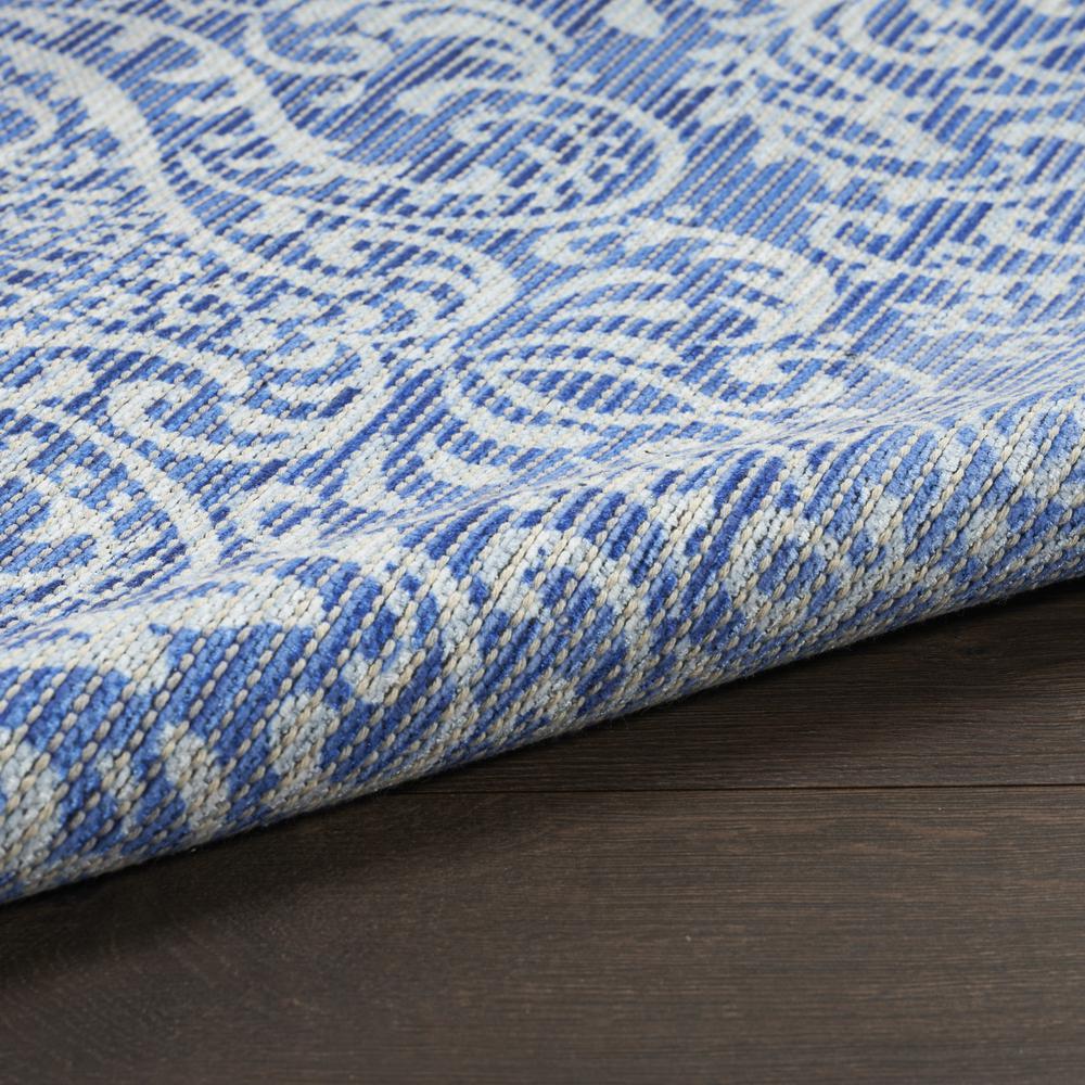 Waverly Washables Collection 7'10 x 9'10 Blue Area Rug. Picture 7
