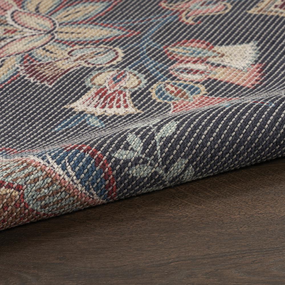 Waverly Washables Collection 7'10 x 9'10 Charcoal Area Rug. Picture 7