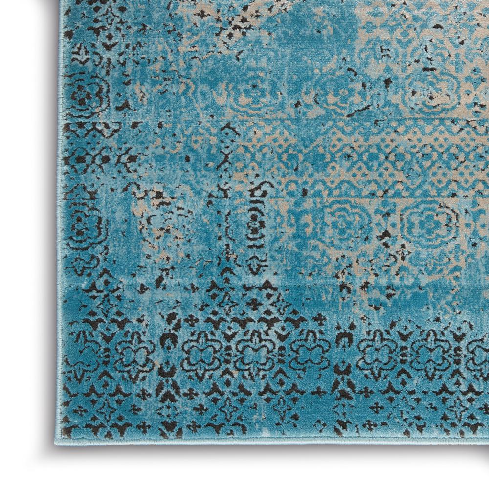 Karma Area Rug, Blue, 3'9" x 5'9". Picture 5