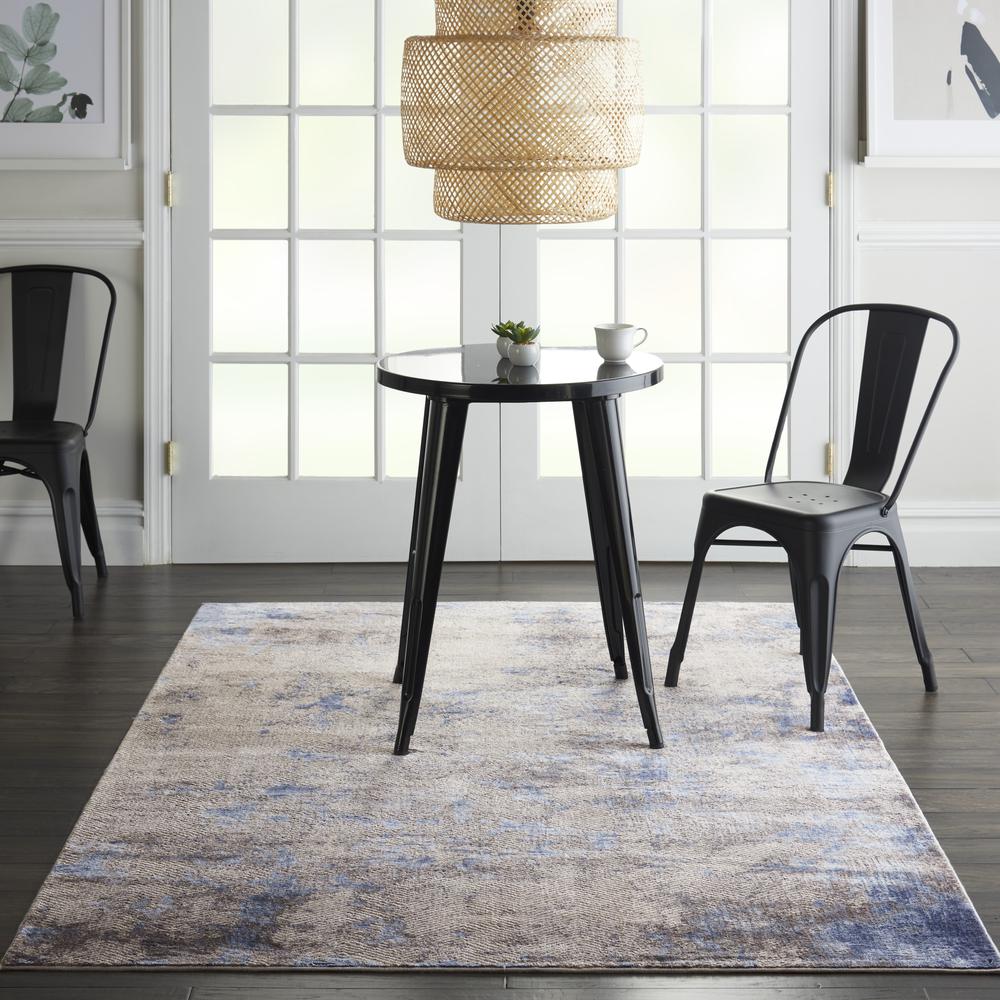 Nourison Home Sleek Textures Area Rug. Picture 2