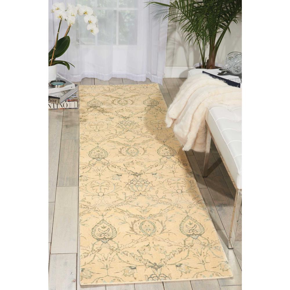 Luminance Area Rug, Cream, 2'3" x 8'. Picture 2
