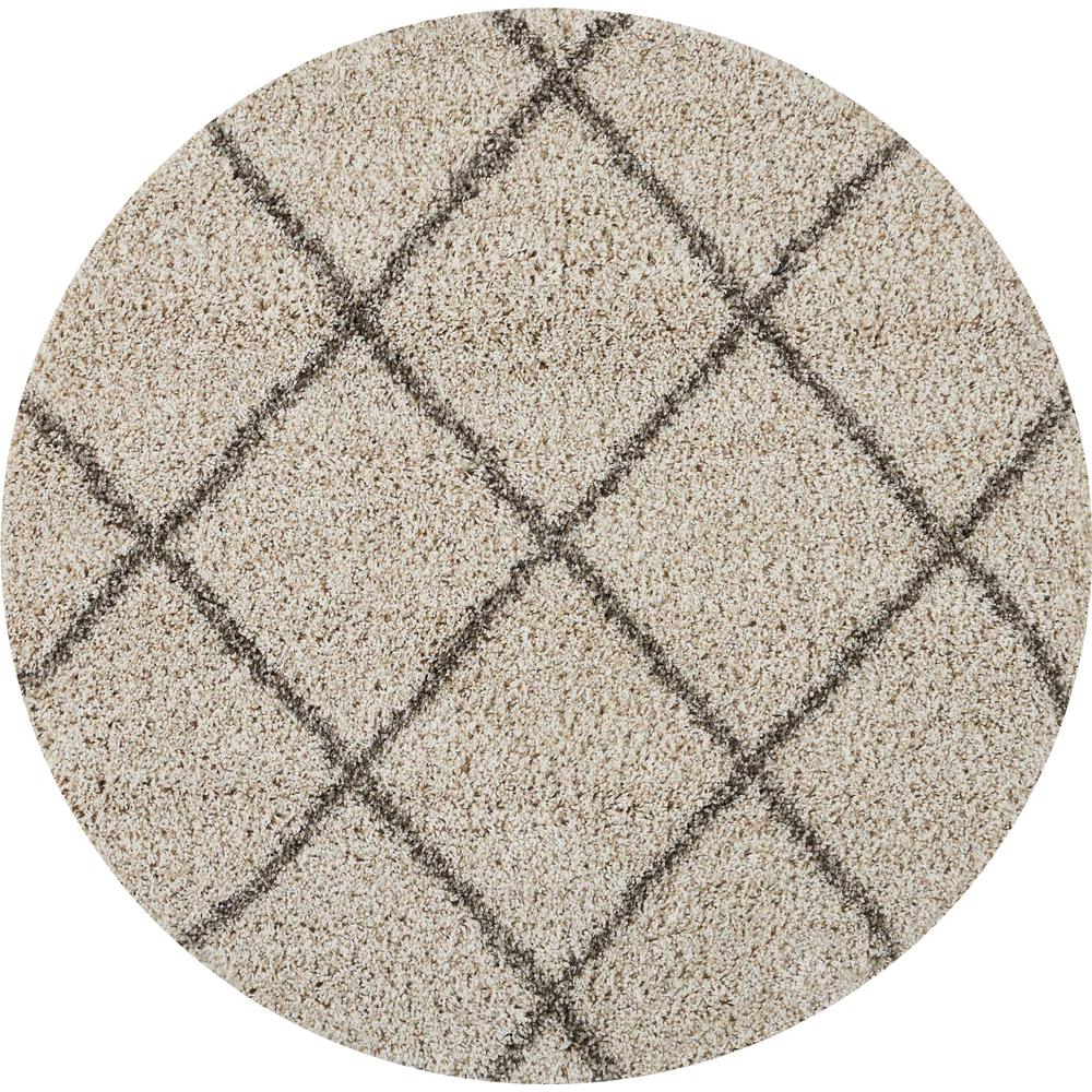 Brisbane Area Rug, Cream, 4' x ROUND. Picture 1