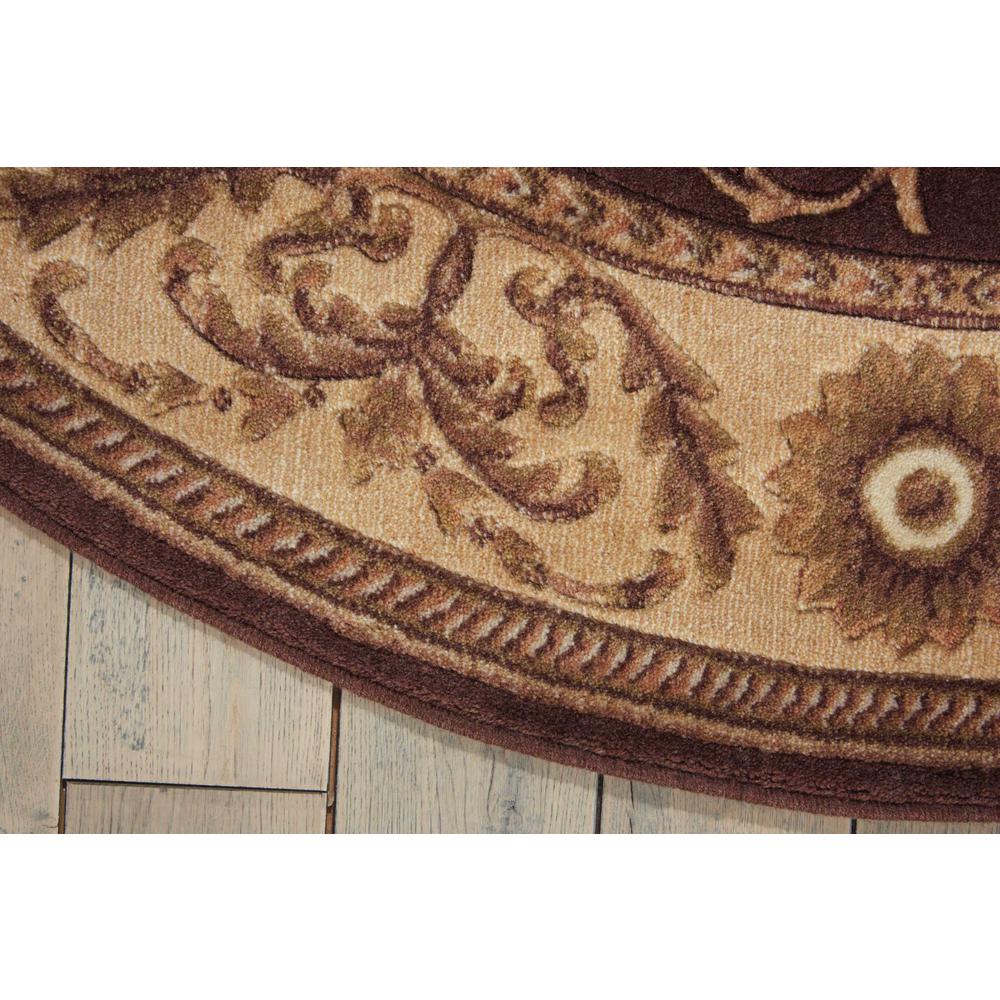 Traditional Round Area Rug, 6' x Round. Picture 4