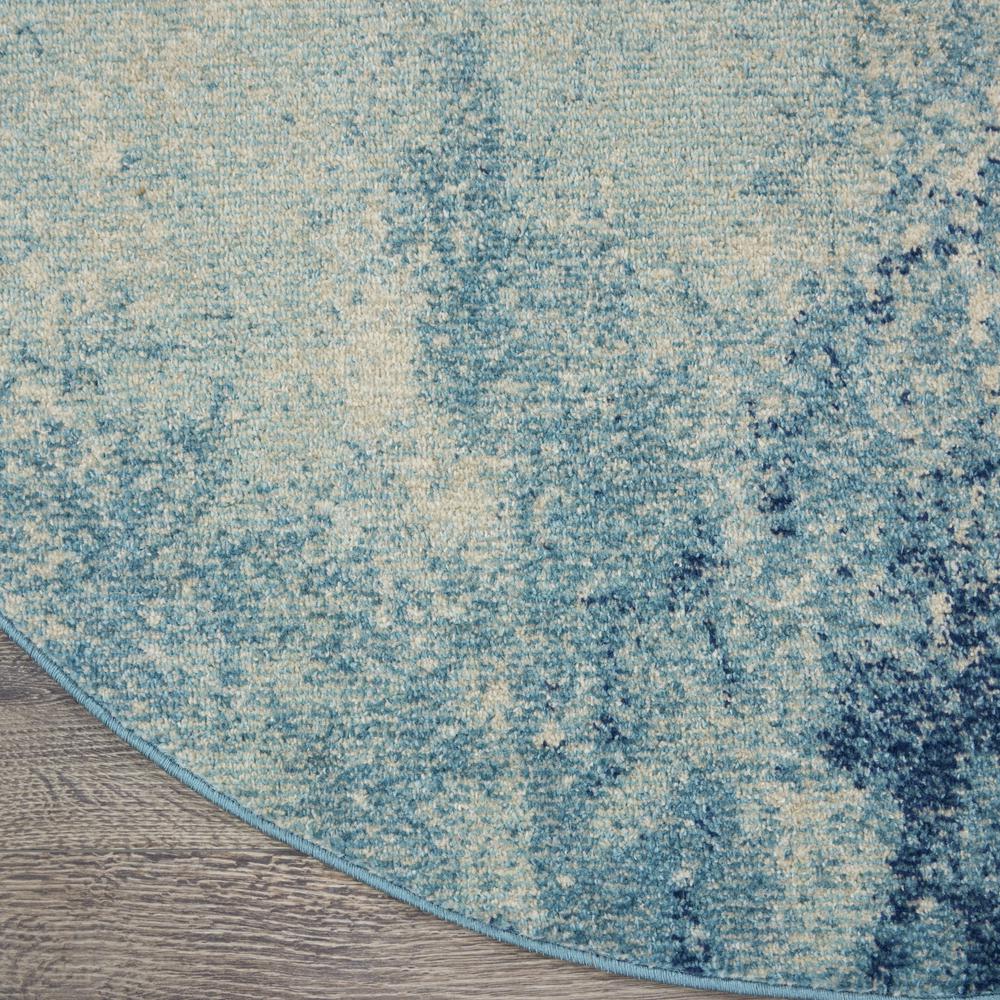 Modern Round Area Rug, 4' x Round. Picture 4