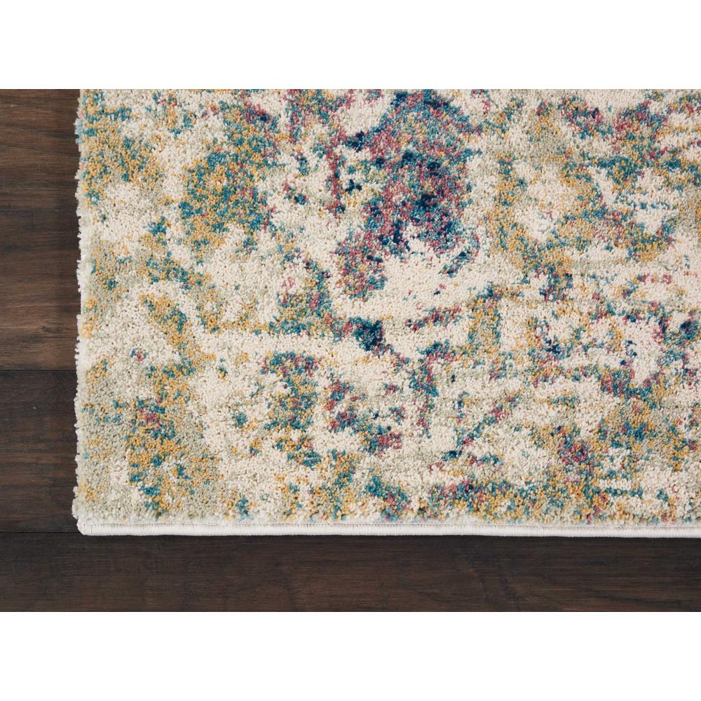 Fusion Area Rug, Cream/Blue, 5'3" x 7'3". Picture 2