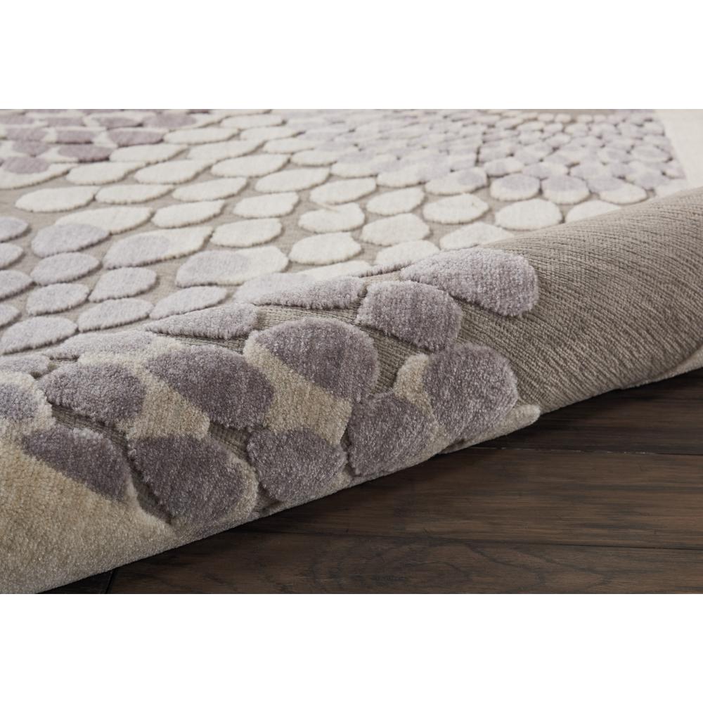 Graphic Illusions Area Rug, Grey, 7'9" x ROUND. Picture 6