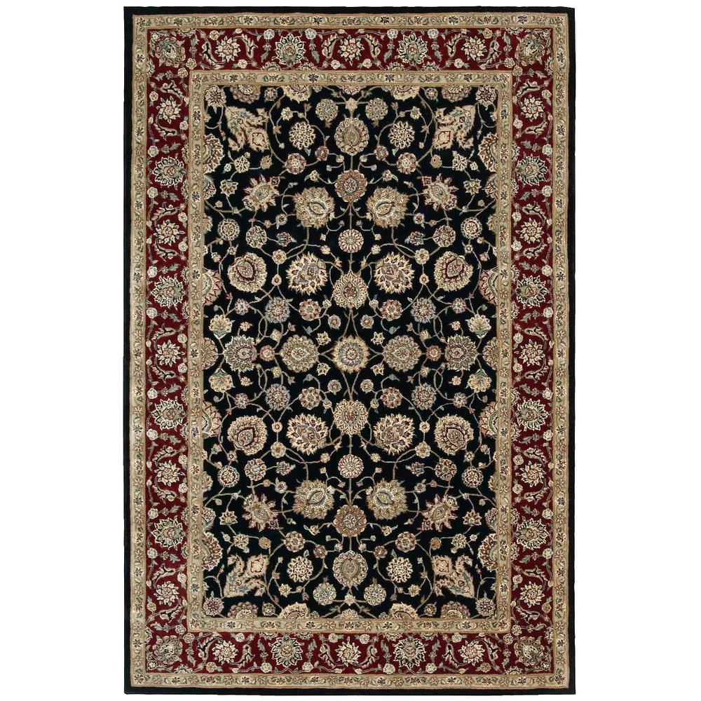 Traditional Rectangle Area Rug, 6' x 9'. Picture 1