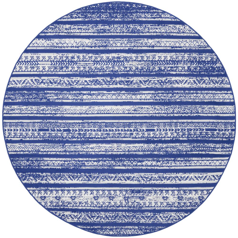 Nourison Whimsicle Area Rug, 8' Round (99446835116). Picture 1