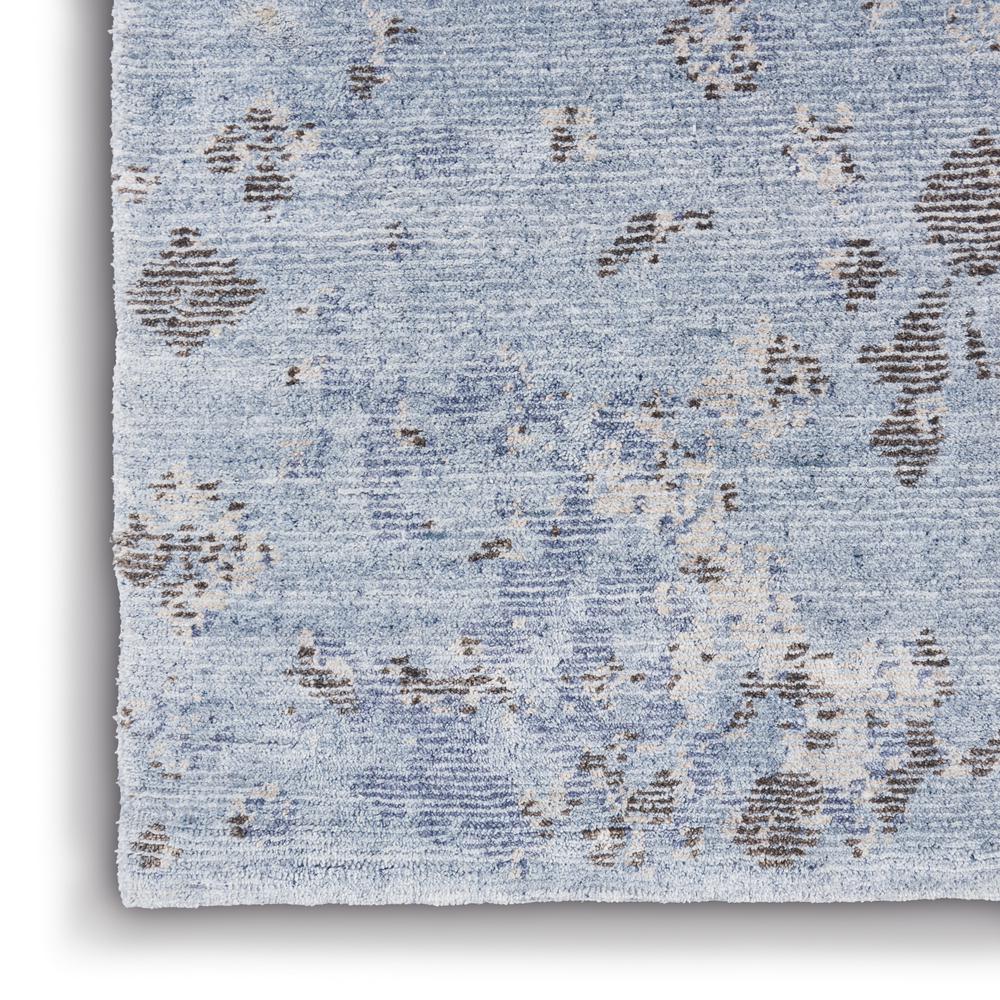Nourison Lucent Area Rug, 3'9" x 5'9", Sky. Picture 7