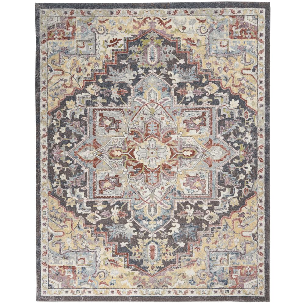 Vintage Rectangle Area Rug, 9' x 12'. Picture 1