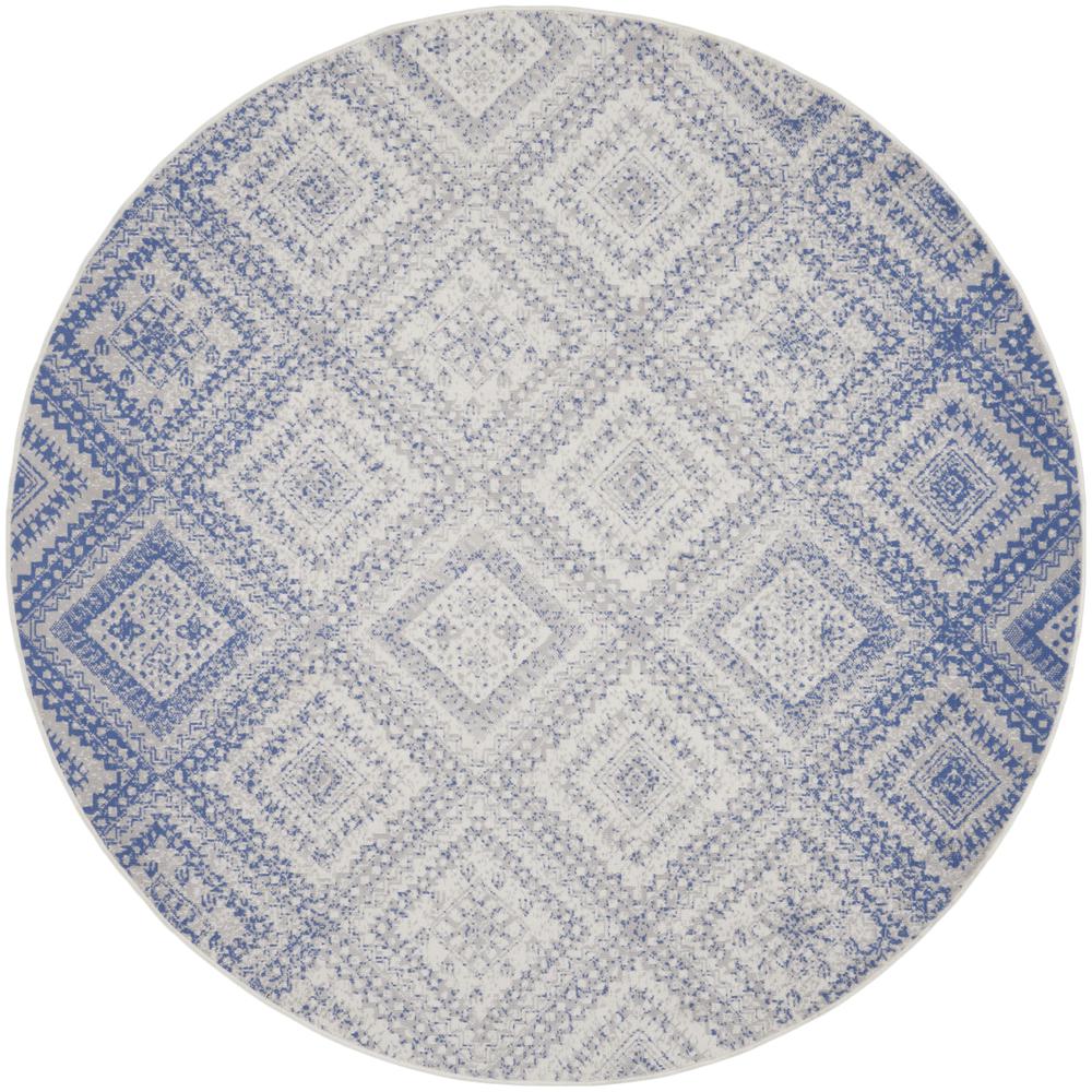Bohemian Round Area Rug, 8' x Round. Picture 1