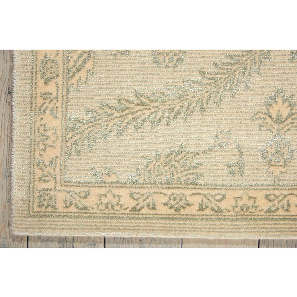 Luminance Area Rug, Cream/Mint, 5'3" x 7'5". Picture 3