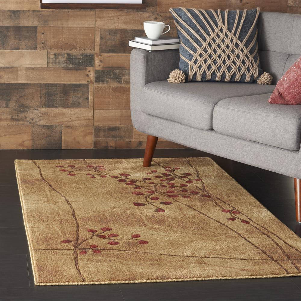 Rustic Rectangle Area Rug, 4' x 6'. Picture 9
